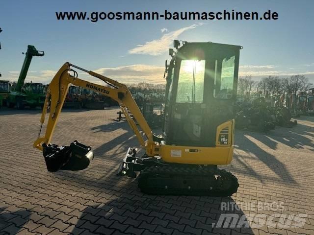 Komatsu PC 16 R-3HS Mini ekskavatörler, 7 tona dek