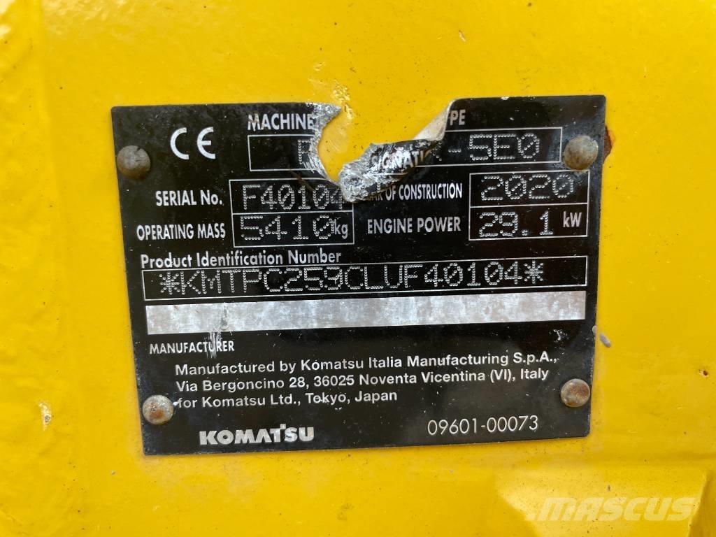 Komatsu PC 55 MR-5E0 Mini ekskavatörler, 7 tona dek