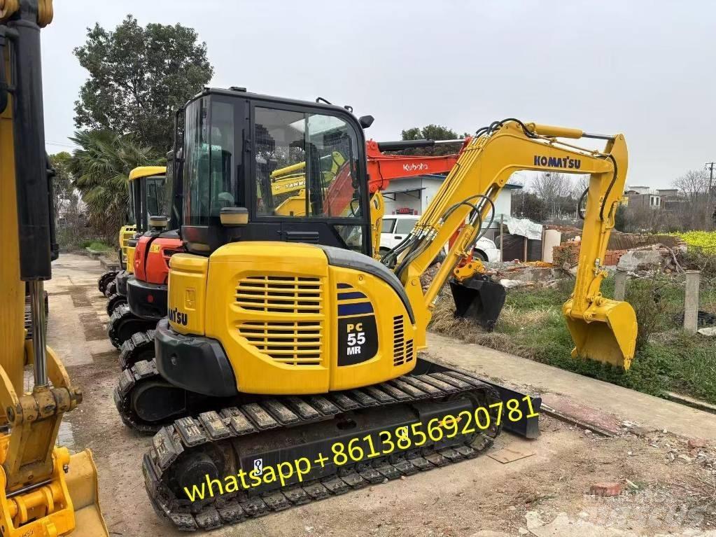 Komatsu PC 55 Mini ekskavatörler, 7 tona dek