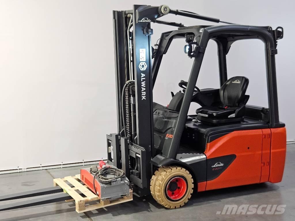 Linde E20L Elektrikli forkliftler