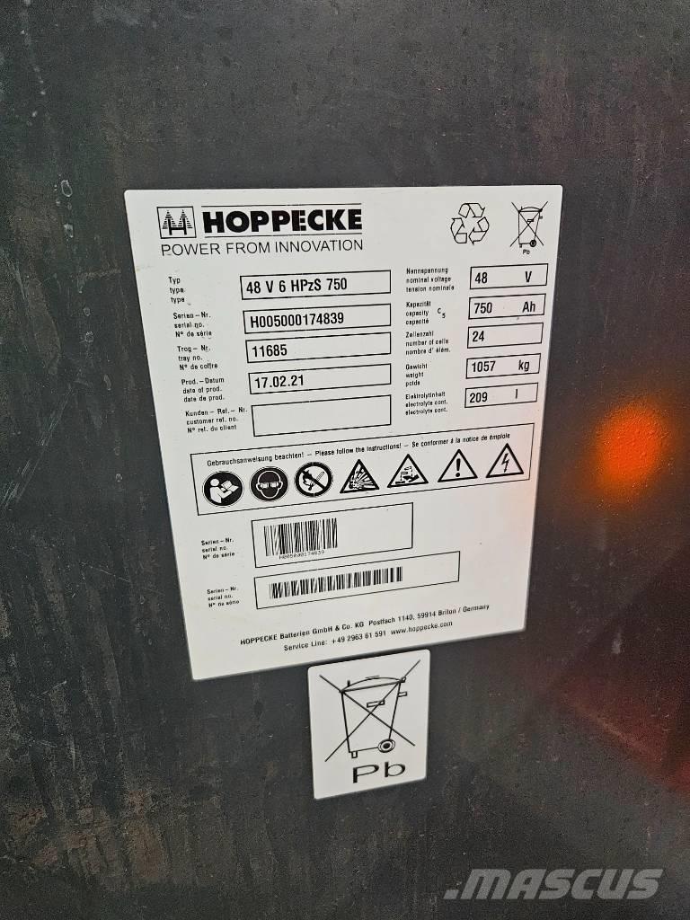 Linde E20L Elektrikli forkliftler