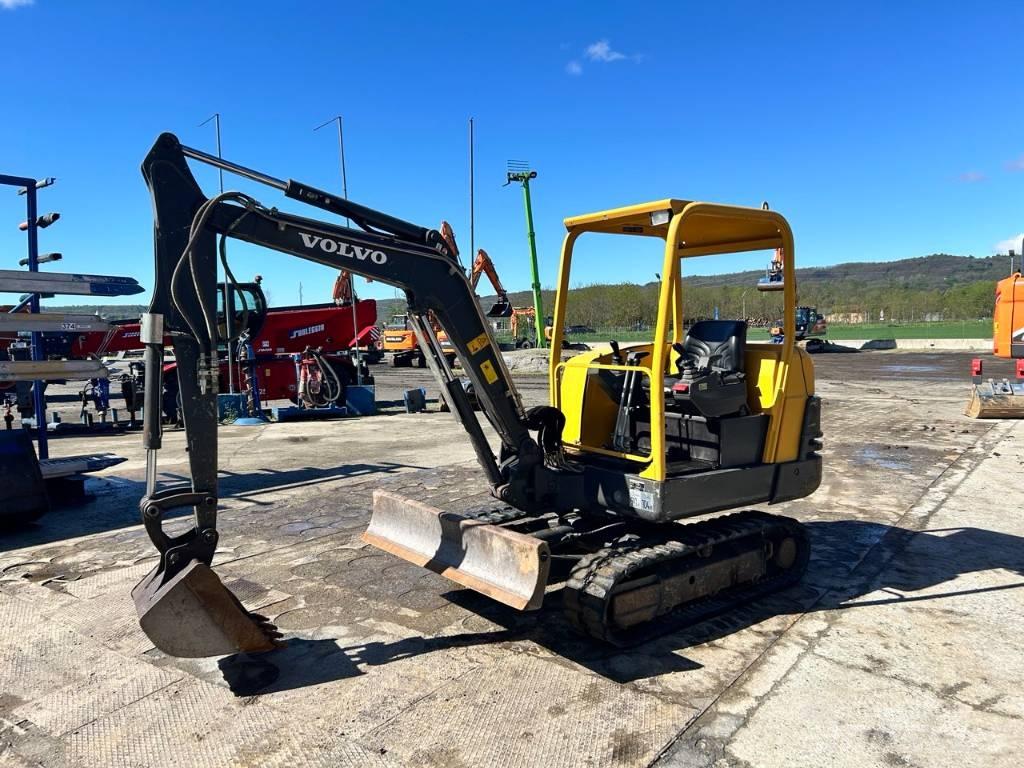 Volvo EC 25 Mini ekskavatörler, 7 tona dek