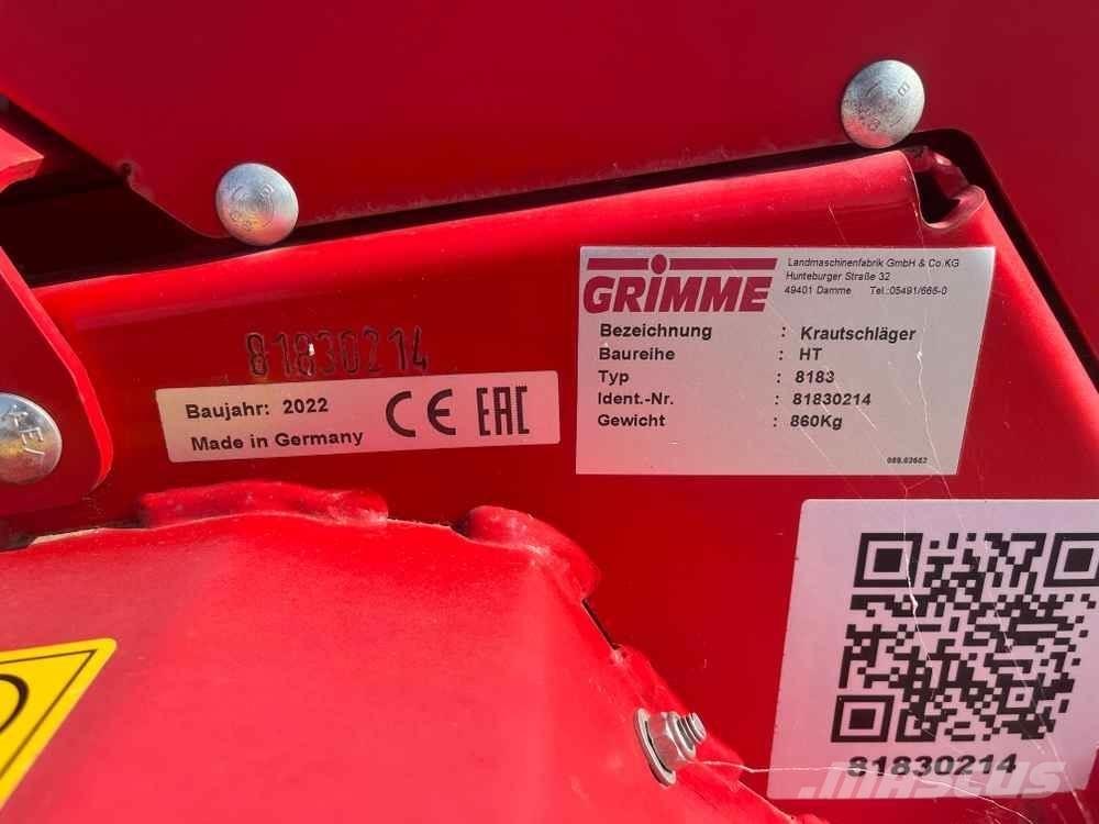 Grimme HT 200 Patates hasat makinalari