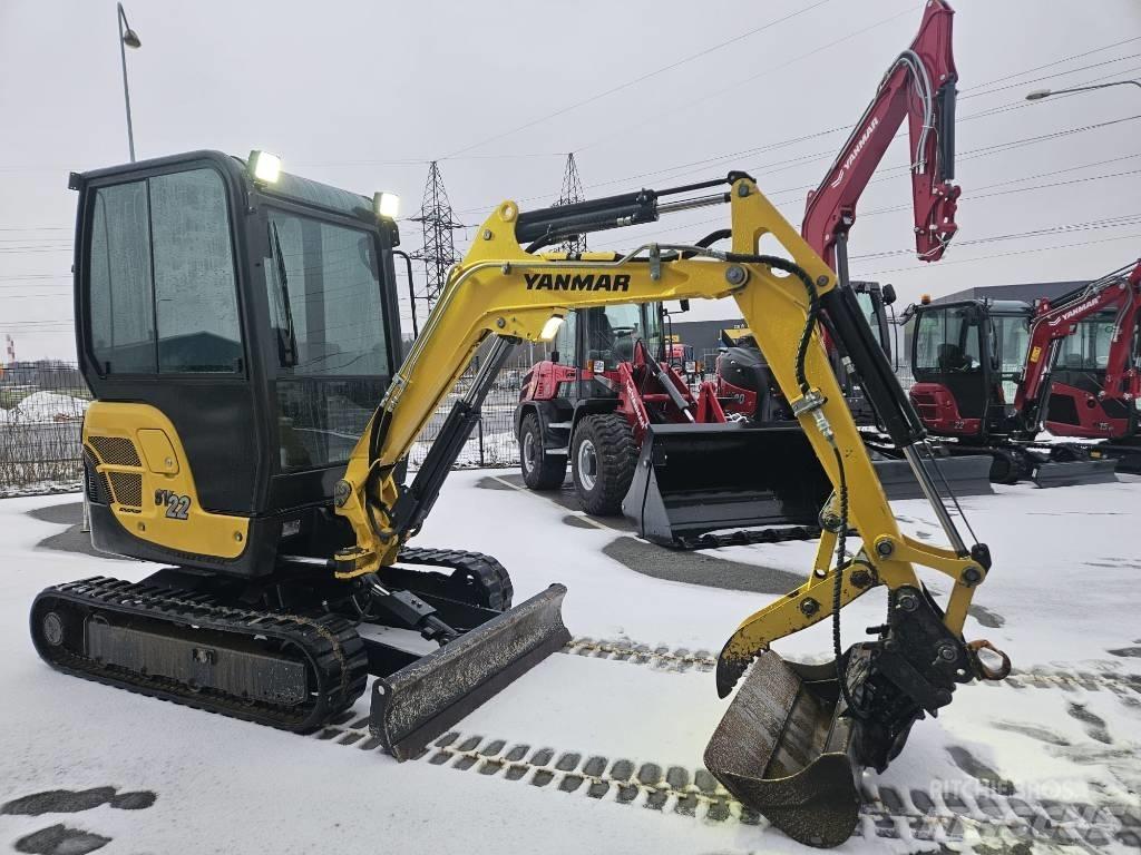 Yanmar SV22 Mini ekskavatörler, 7 tona dek