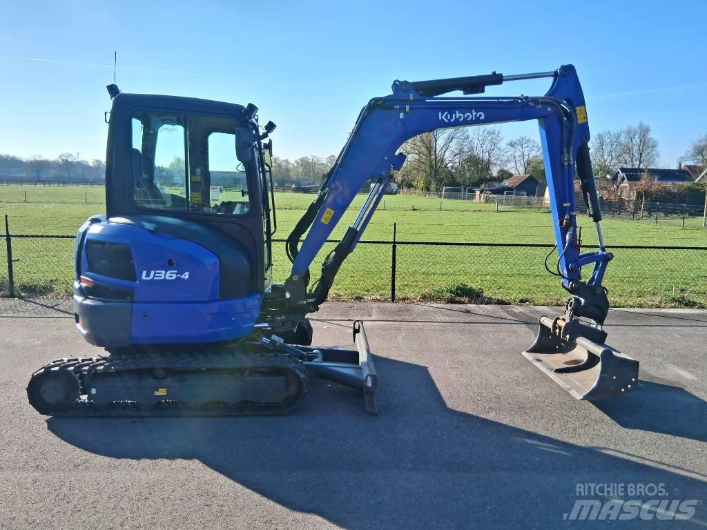 Kubota U 36-4 Mini ekskavatörler, 7 tona dek
