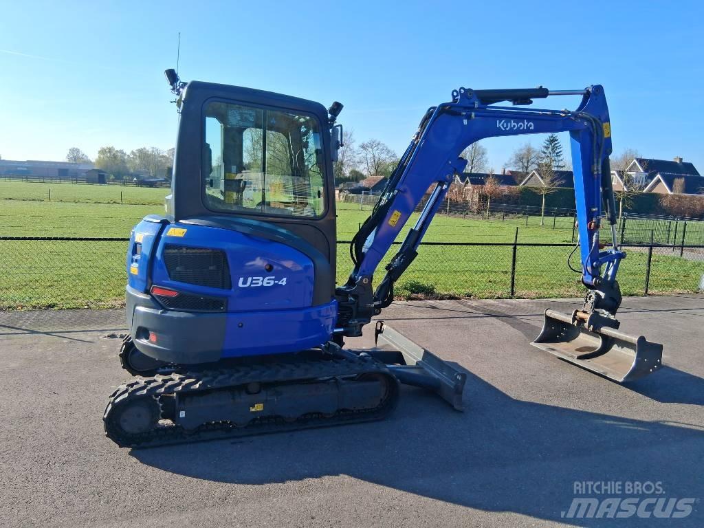 Kubota U 36-4 Mini ekskavatörler, 7 tona dek