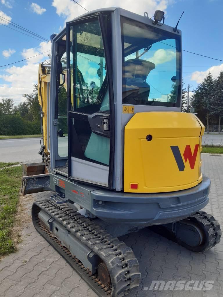 Wacker Neuson ET 35 Paletli ekskavatörler