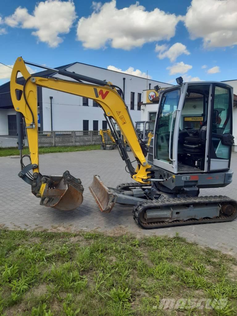Wacker Neuson ET 35 Paletli ekskavatörler