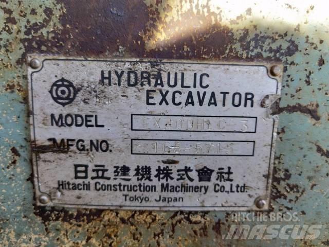 Hitachi EX400HLC-3 Paletli ekskavatörler