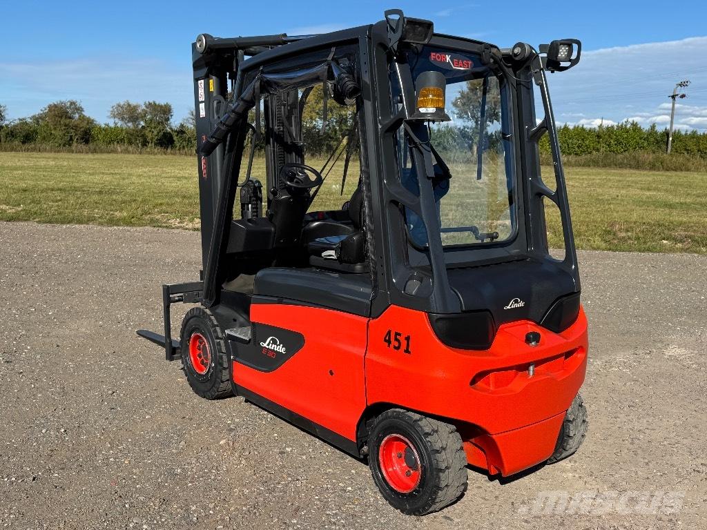 Linde E 30 Elektrikli forkliftler