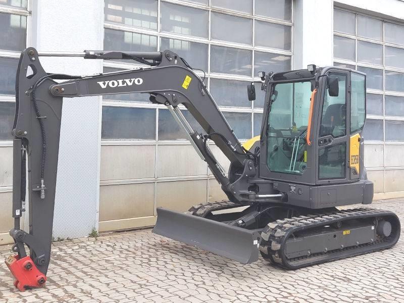 Volvo ECR 58 F Mini ekskavatörler, 7 tona dek