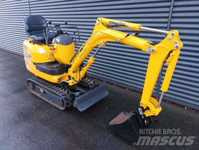 Komatsu PC 9 Mini ekskavatörler, 7 tona dek