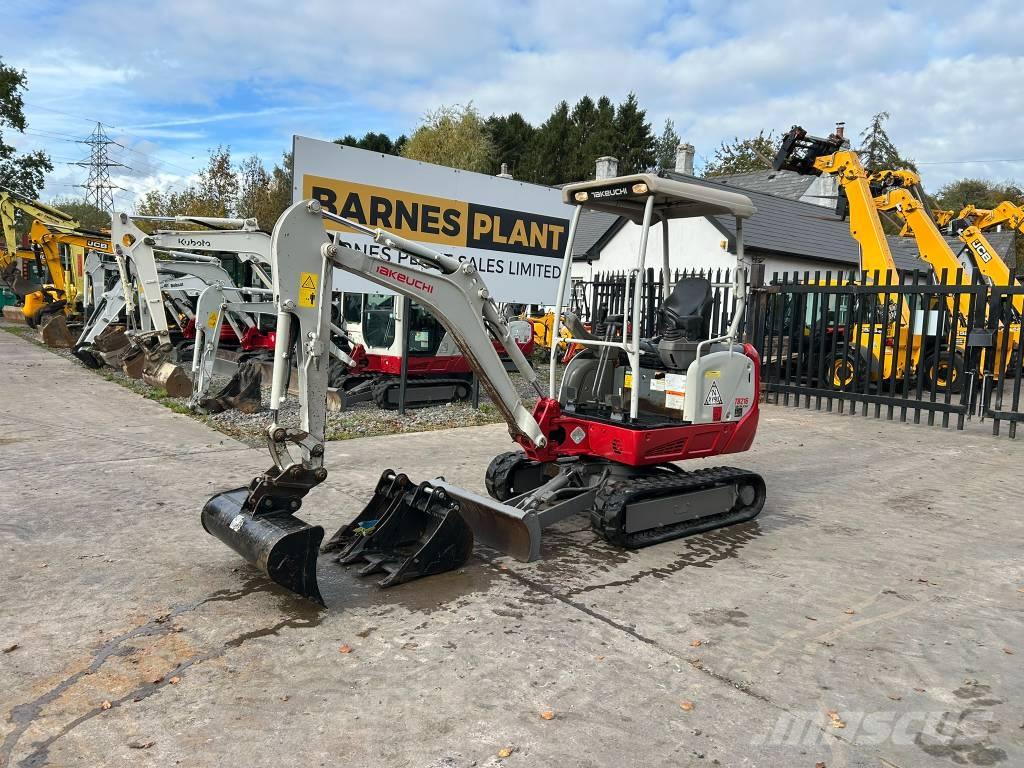 Takeuchi TB 216 Mini ekskavatörler, 7 tona dek