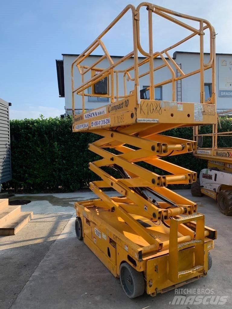 Haulotte Compact 10 Makasli platformlar