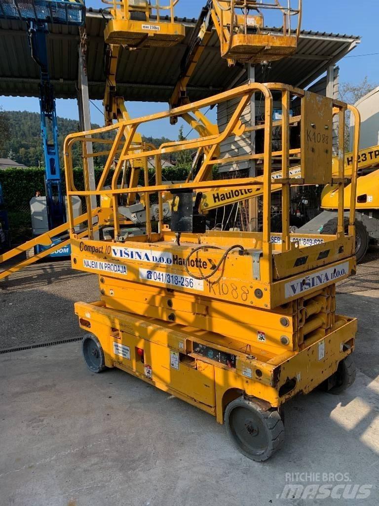 Haulotte Compact 10 Makasli platformlar