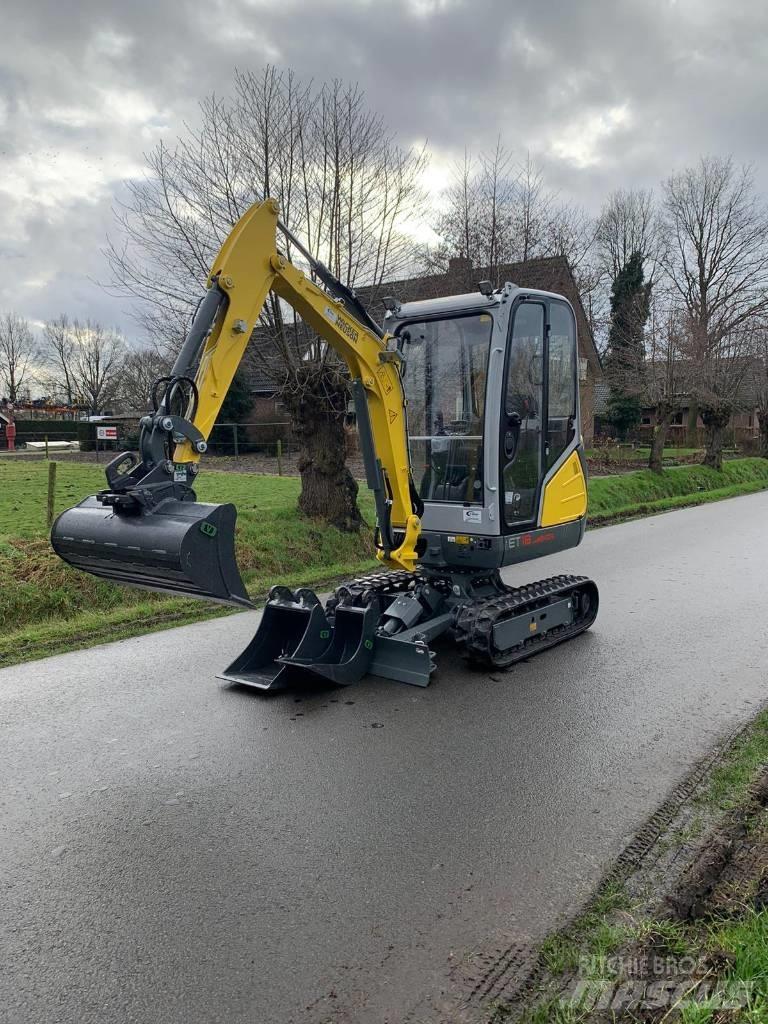 Wacker Neuson ET18 Mini ekskavatörler, 7 tona dek