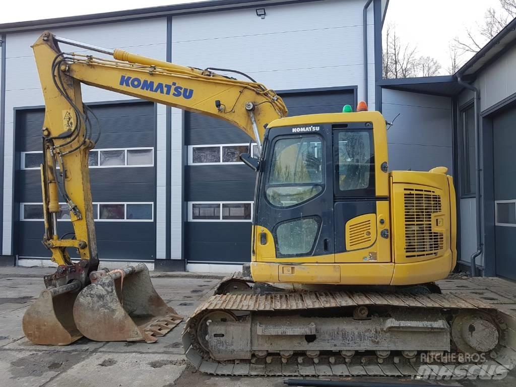 Komatsu PC 138 US-10 Paletli ekskavatörler