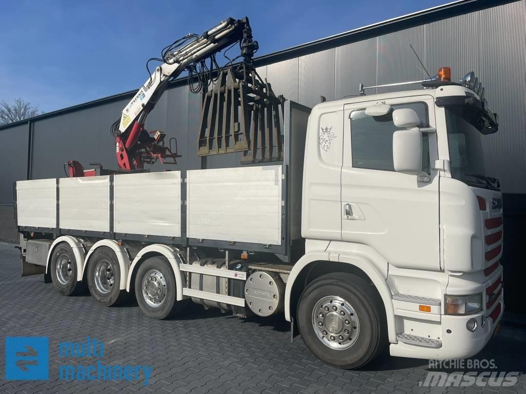 Scania R500 V8 Flatbed kamyonlar