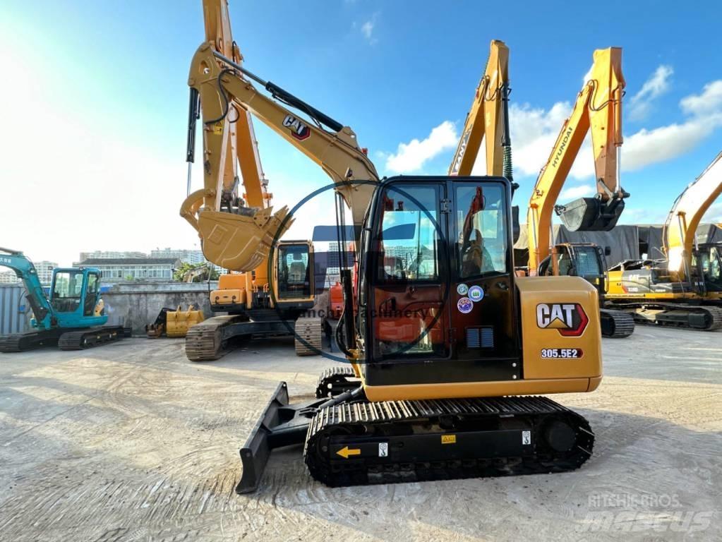CAT 305.5E2 Mini ekskavatörler, 7 tona dek