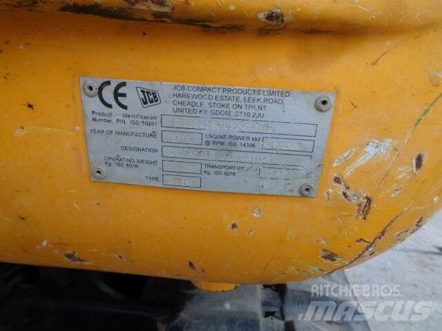 JCB 8018 Mini ekskavatörler, 7 tona dek