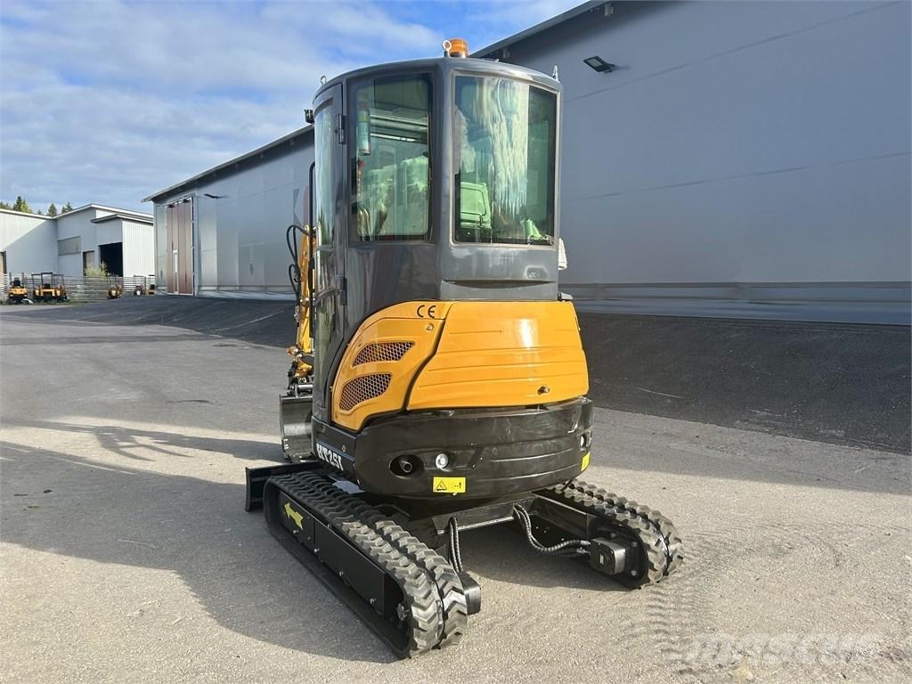 JPC HT25J HYTILLÄ Mini ekskavatörler, 7 tona dek