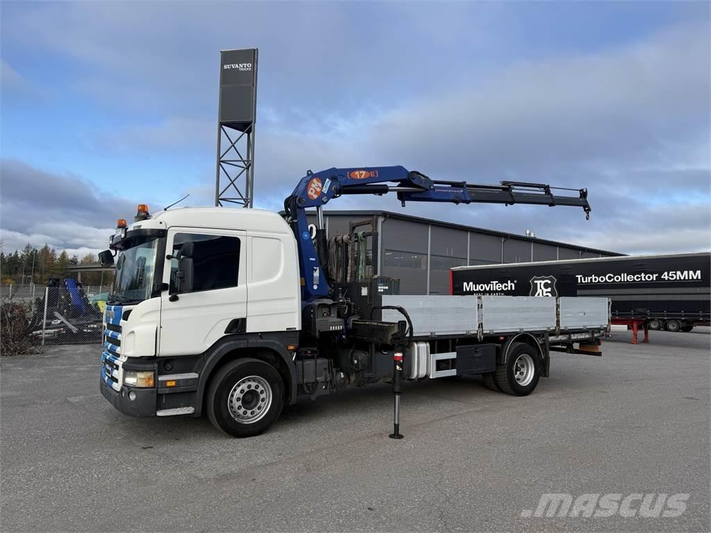 Scania P270 4X2 Araç üzeri vinçler