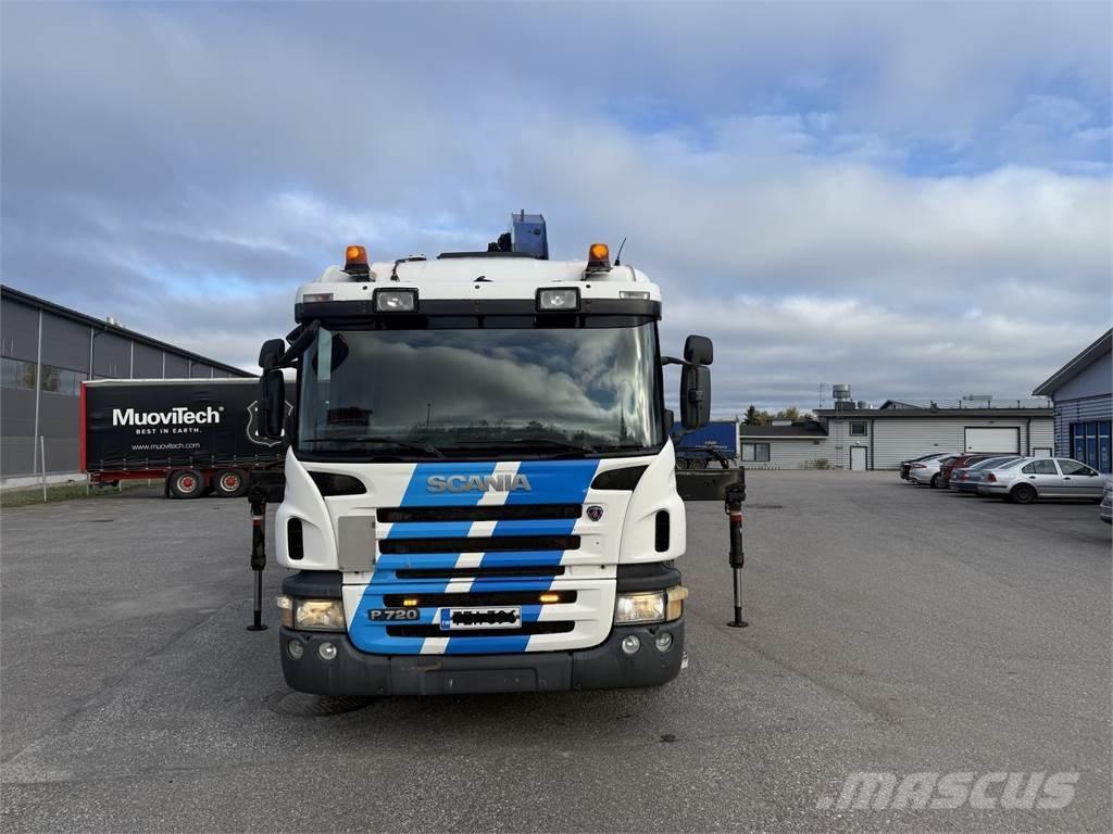 Scania P270 4X2 Araç üzeri vinçler
