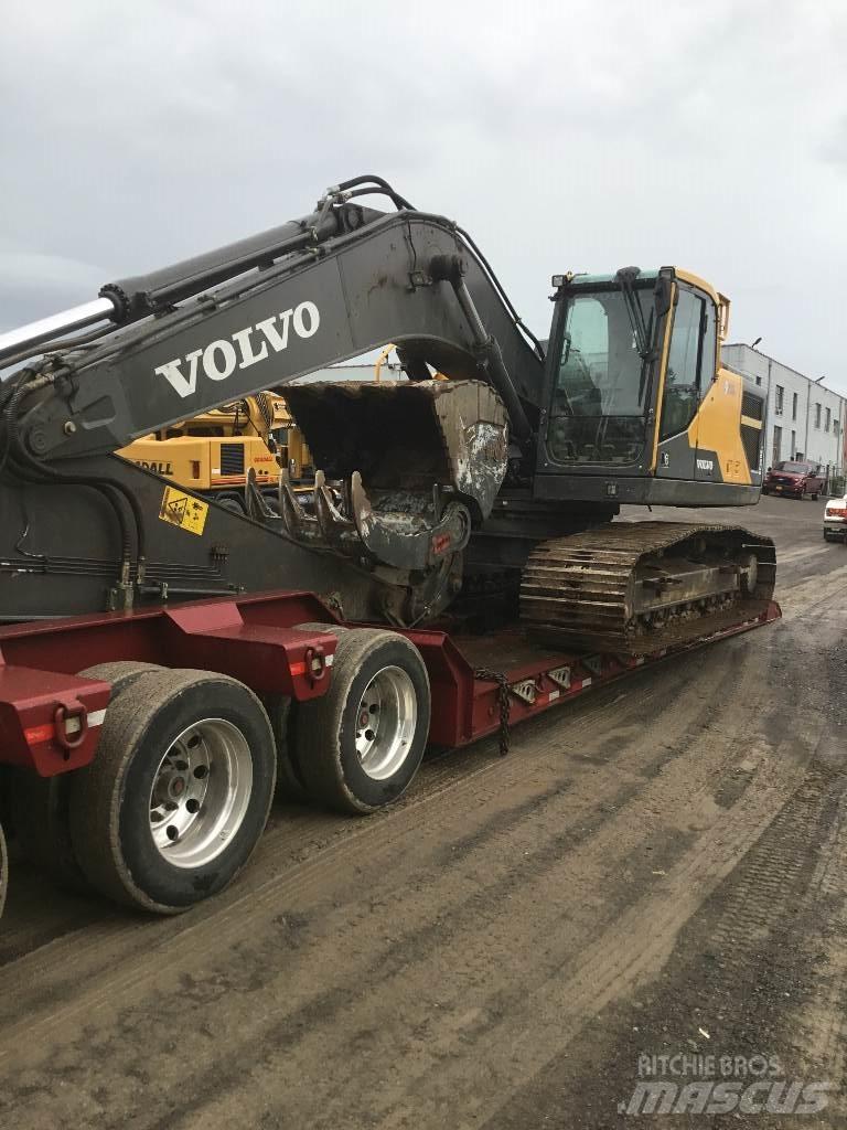 Volvo ec250el Paletli ekskavatörler