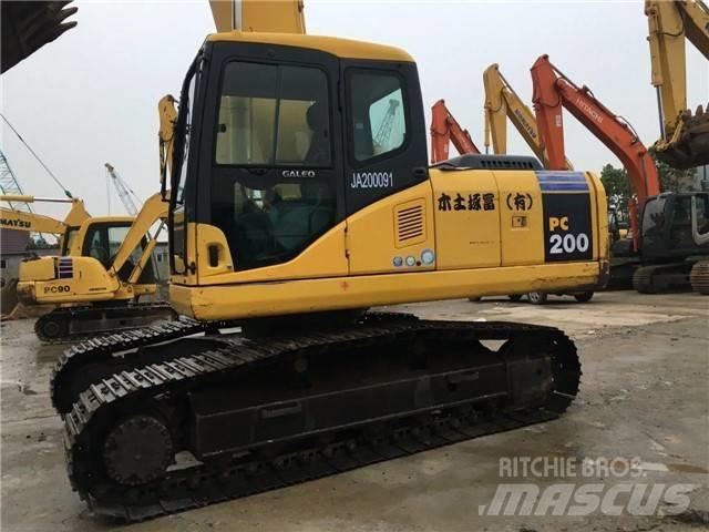 Komatsu pc200-7 Paletli ekskavatörler