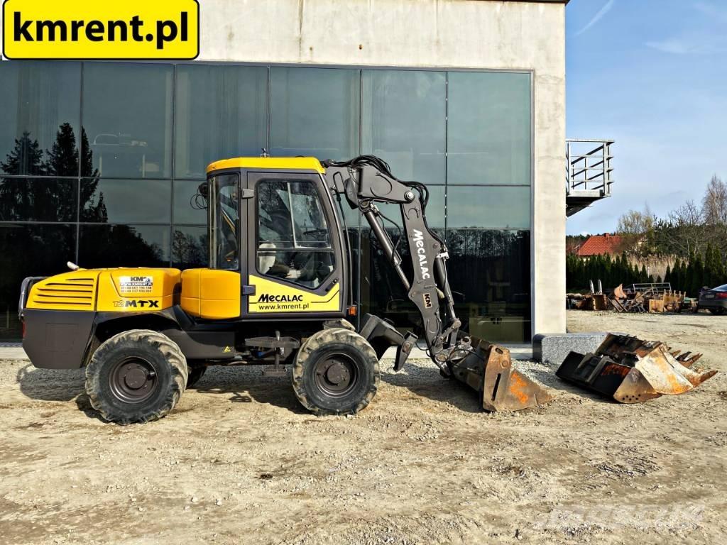 Mecalac 12 MTX Kazıcı yükleyiciler - beko loder