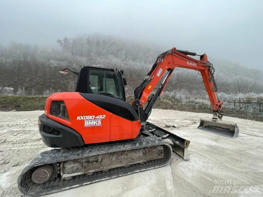 Kubota KX 080-4a2 Midi ekskavatörler 7 - 12 t