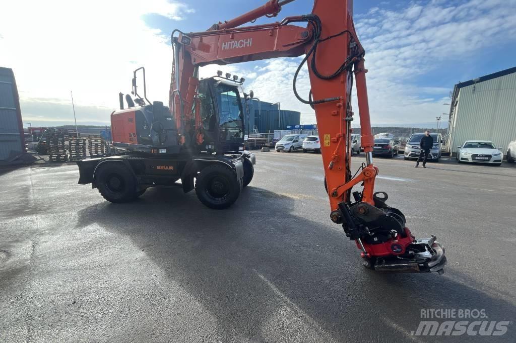 Hitachi ZX 140 W-5B Lastik tekerli ekskavatörler