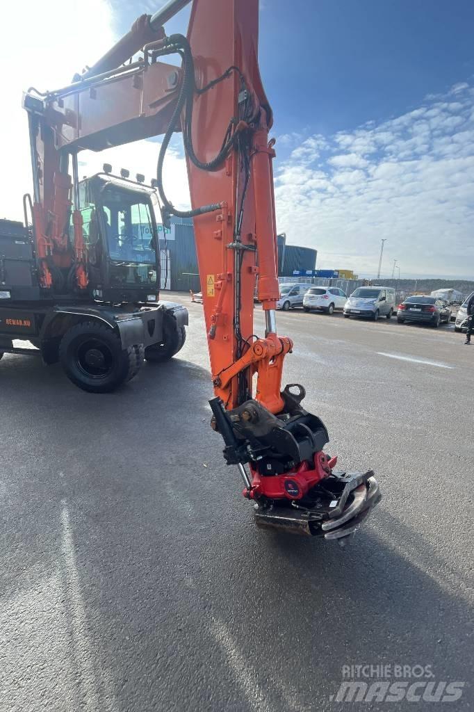 Hitachi ZX 140 W-5B Lastik tekerli ekskavatörler
