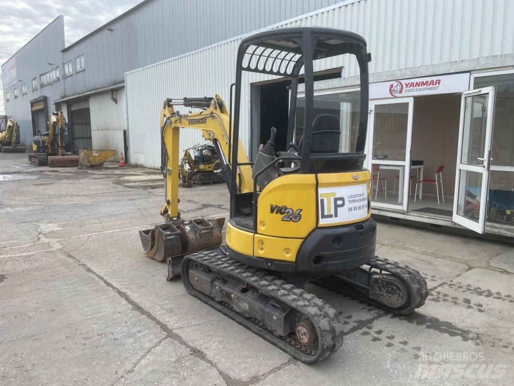 Yanmar VIO26 (04650) Mini ekskavatörler, 7 tona dek