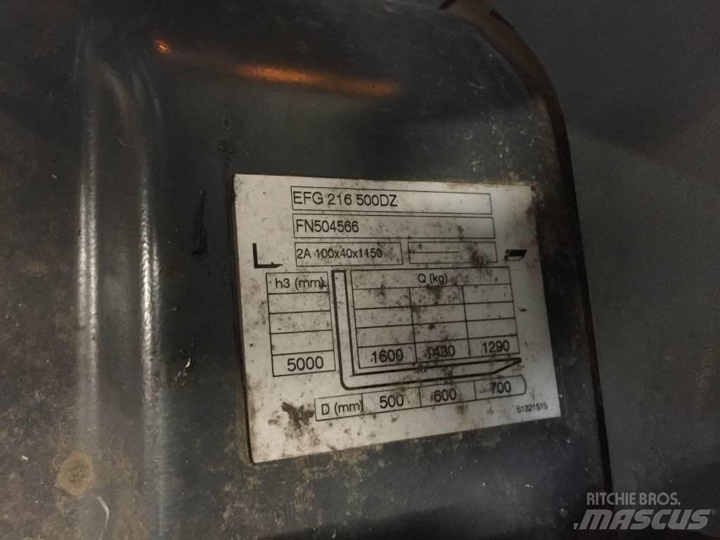 Jungheinrich EFG 216 Elektrikli forkliftler