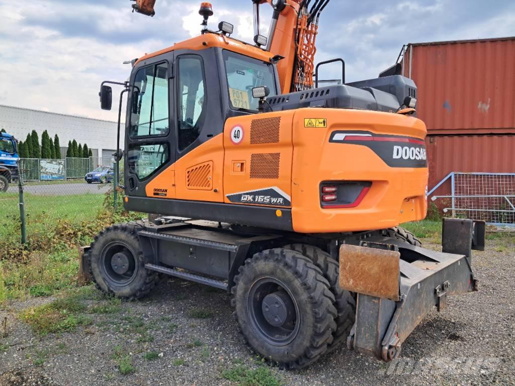 Doosan DX165WR-7 Lastik tekerli ekskavatörler