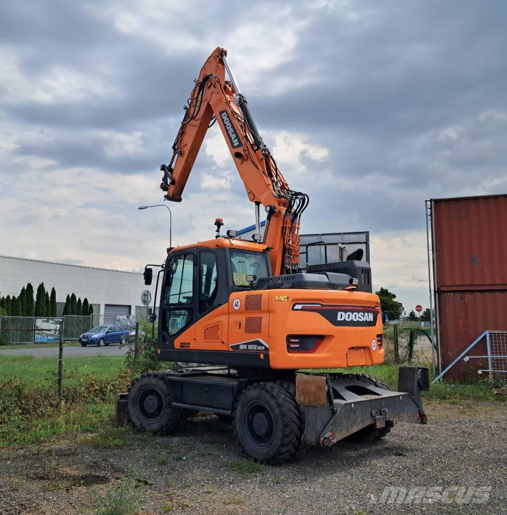 Doosan DX165WR-7 Lastik tekerli ekskavatörler