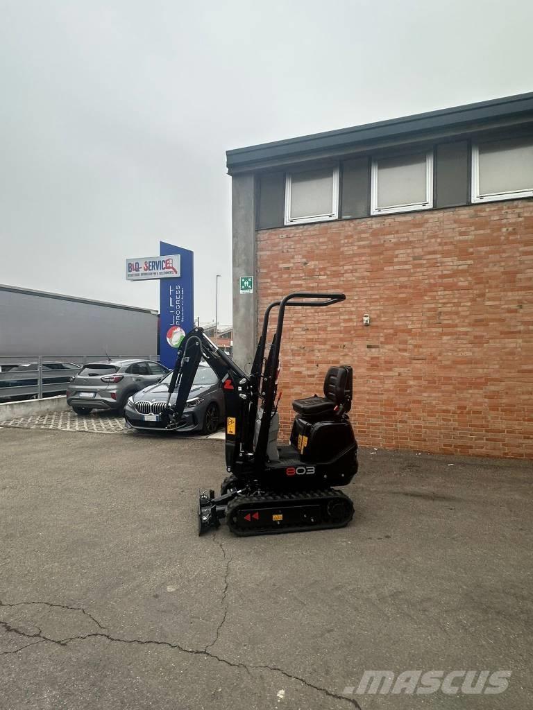 Wacker Neuson 803 Mini ekskavatörler, 7 tona dek