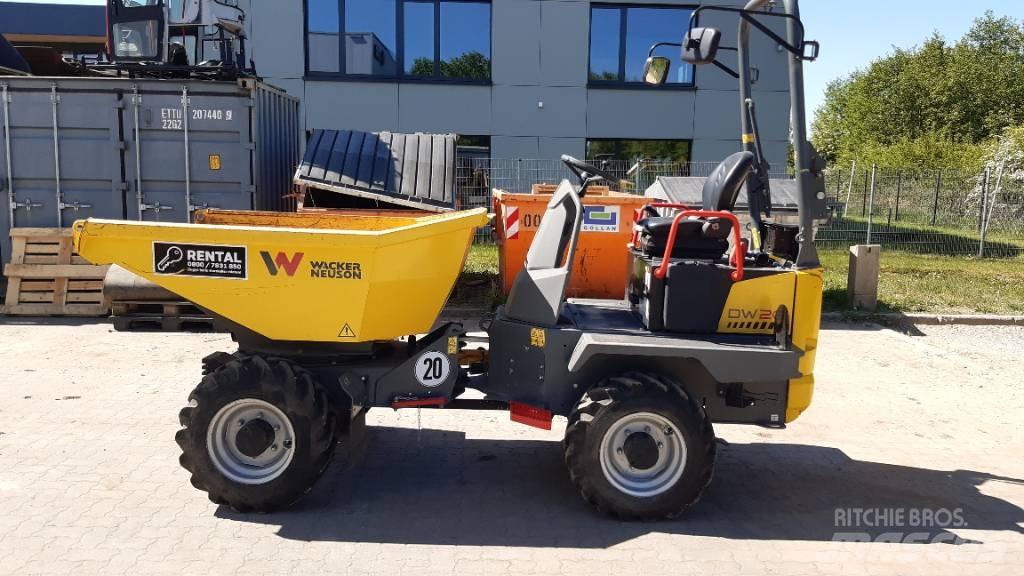 Wacker Neuson DW20 Belden kirma kamyonlar