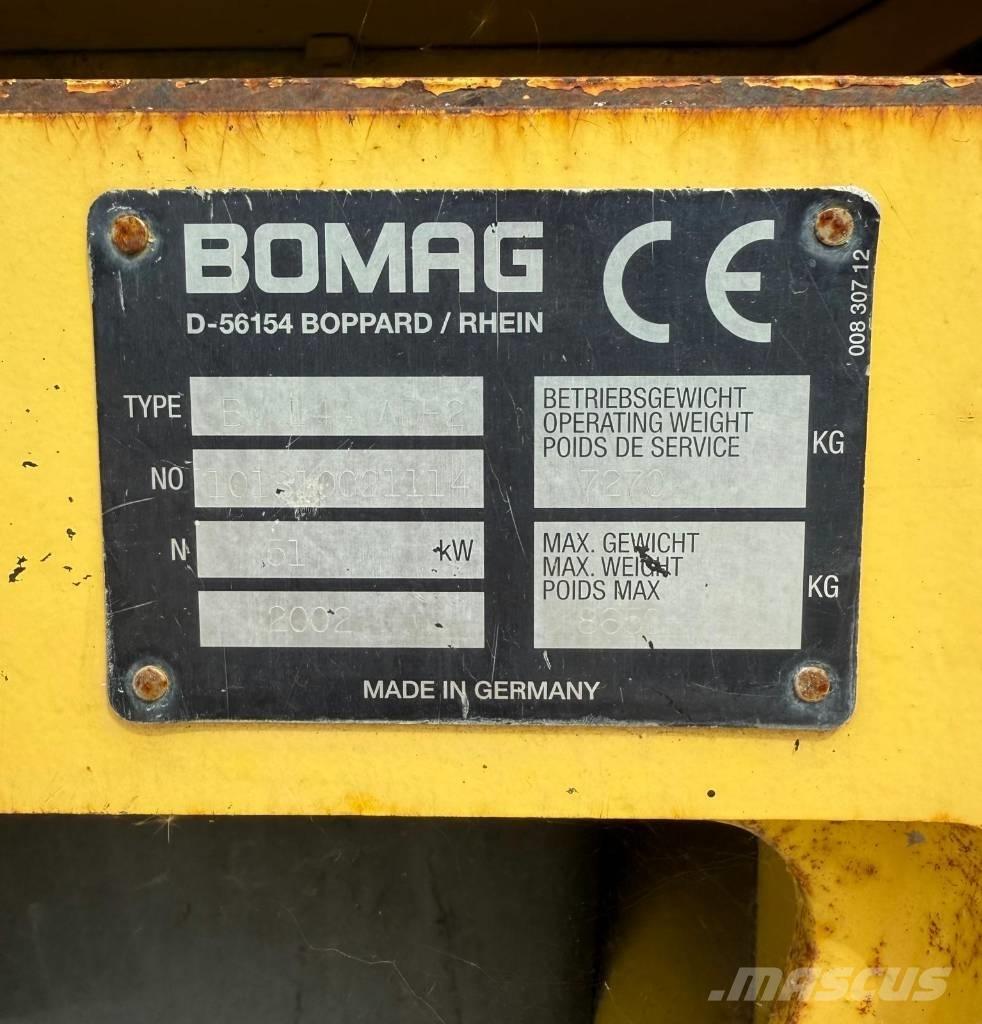 Bomag BW 144 AD-2 Çift tamburlu silindirler