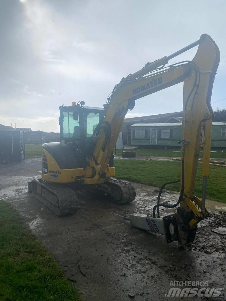 Komatsu PC 55 MR Mini ekskavatörler, 7 tona dek