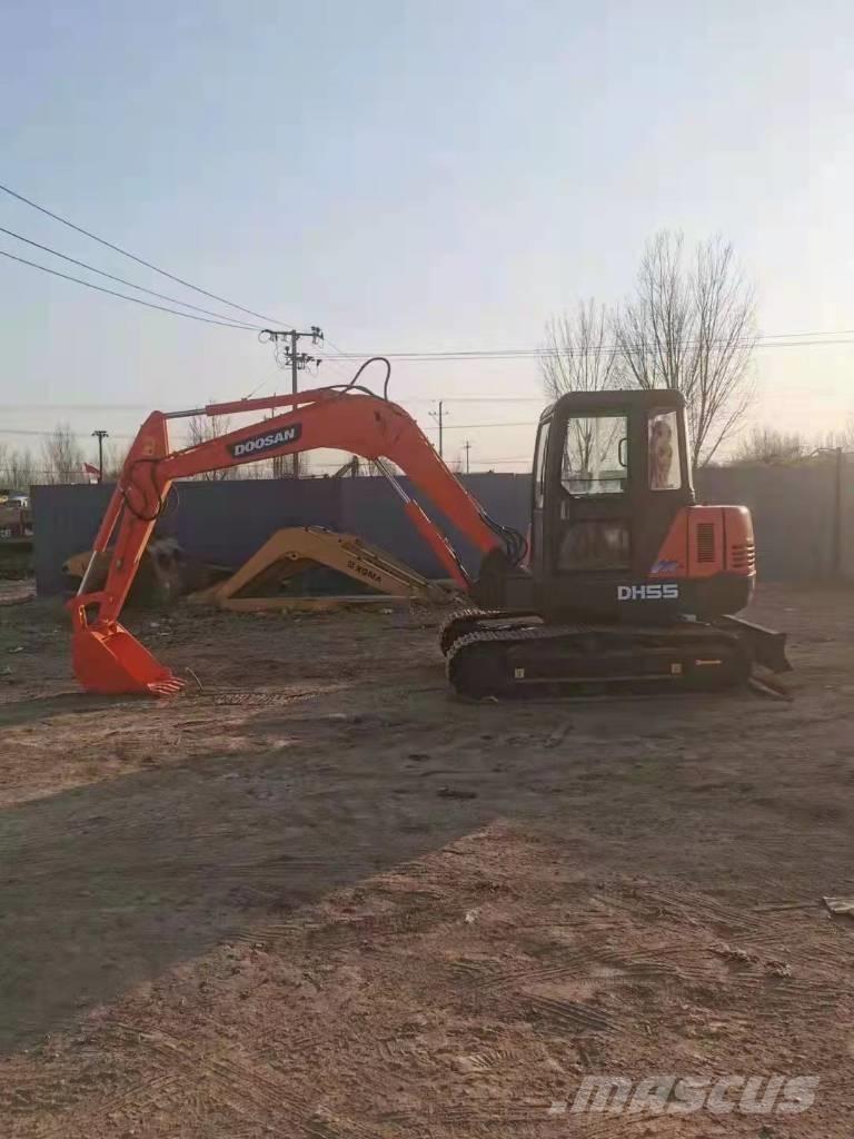 Doosan DH55 Mini ekskavatörler, 7 tona dek