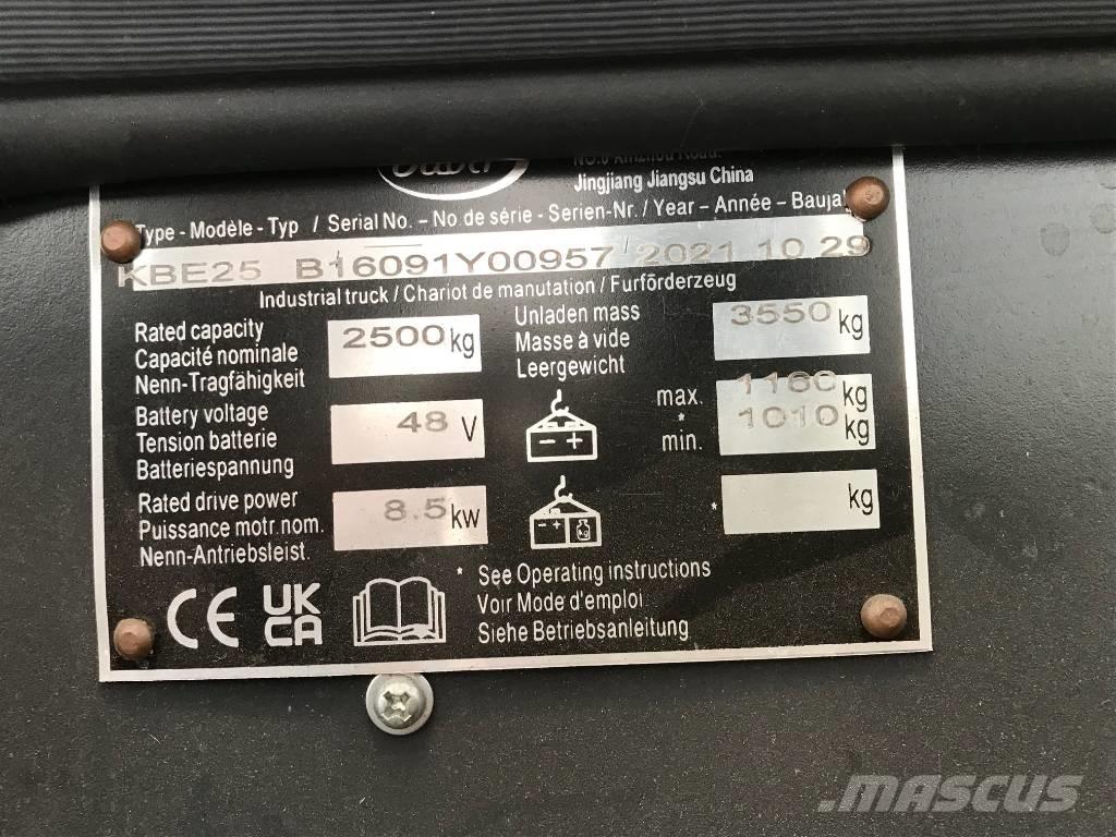 Baoli KBD 25 Elektrikli forkliftler