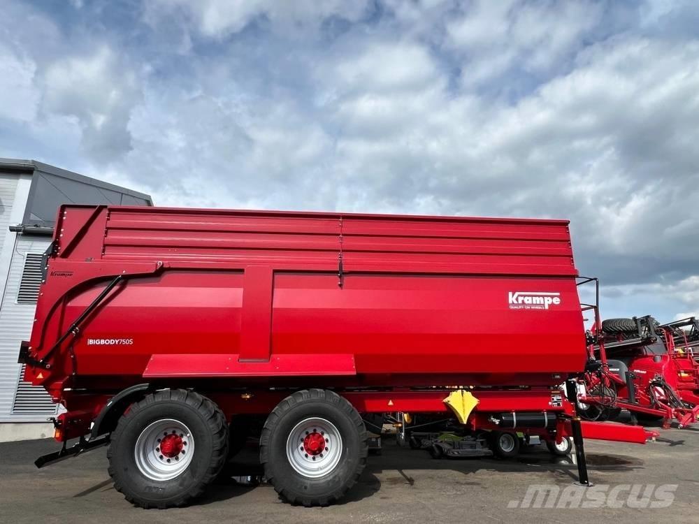 Krampe BB 750 S Genel amaçli römorklar