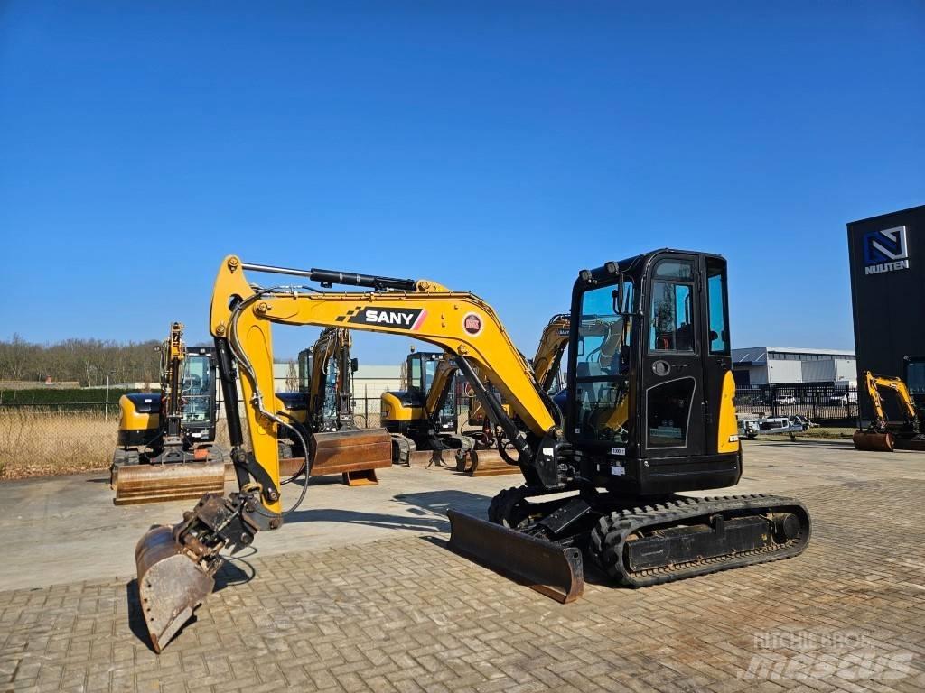 Sany SY35U Mini ekskavatörler, 7 tona dek
