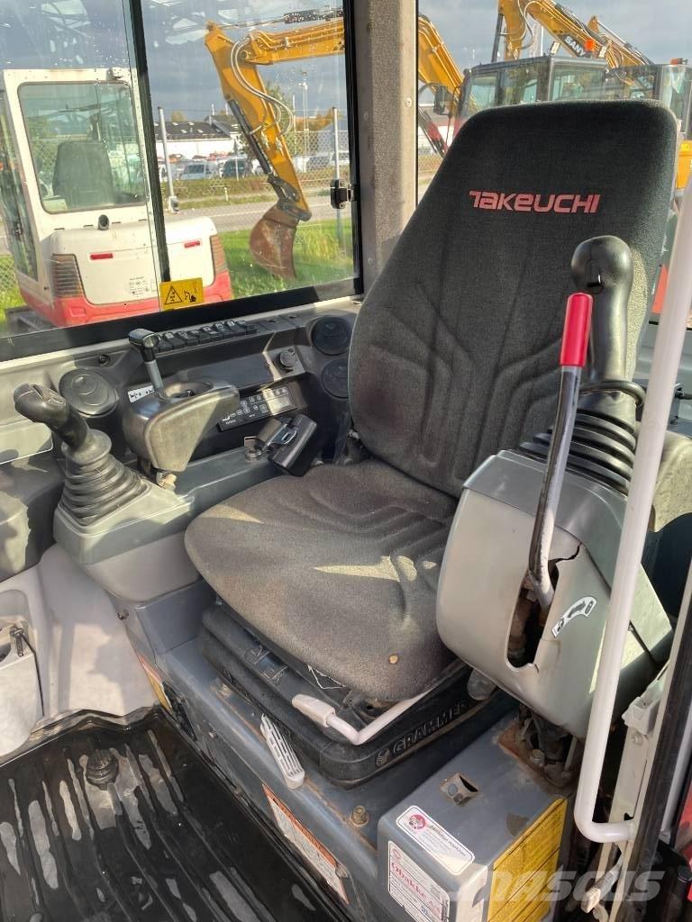 Takeuchi TB 230 Mini ekskavatörler, 7 tona dek