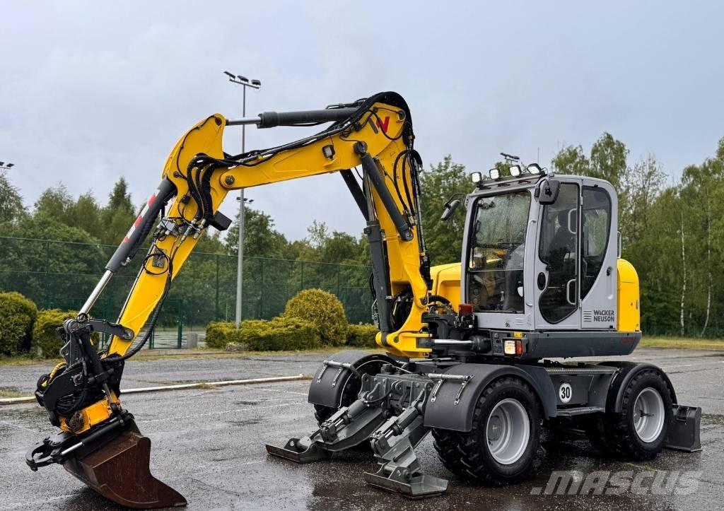Wacker Neuson EW 100 Lastik tekerli ekskavatörler