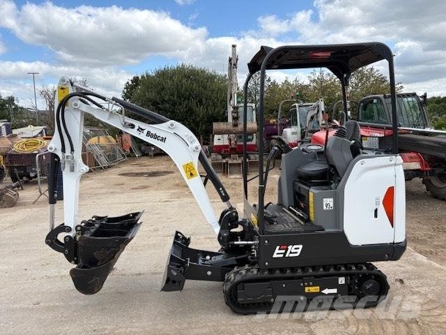 Bobcat E 19 Mini ekskavatörler, 7 tona dek