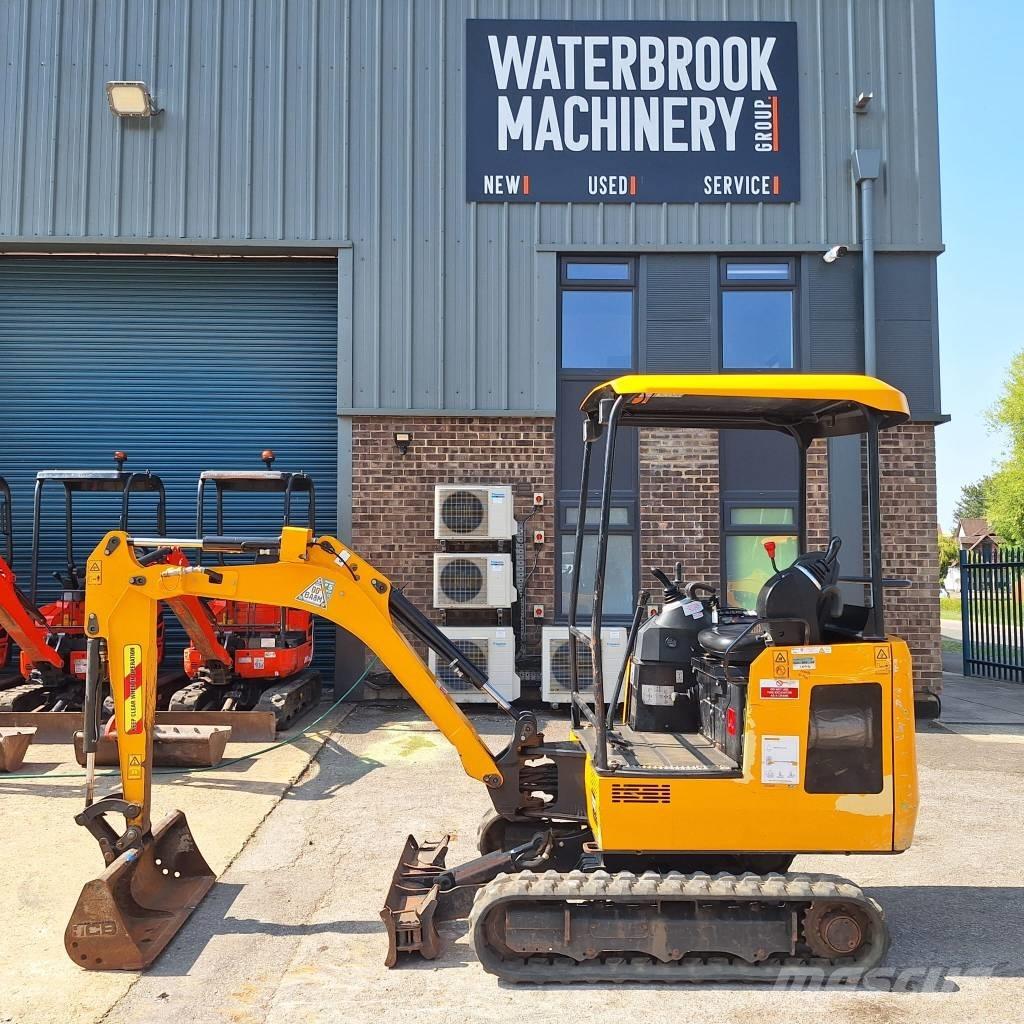 JCB 16 C-1 Mini ekskavatörler, 7 tona dek