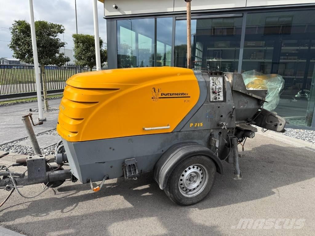 Putzmeister P 715 TD Beton pompaları